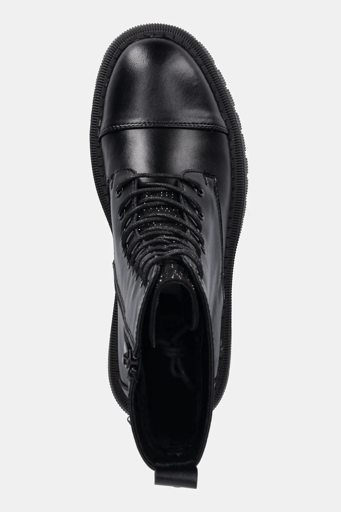 Kožené workery GOE čierna SS2N4121.BLACK