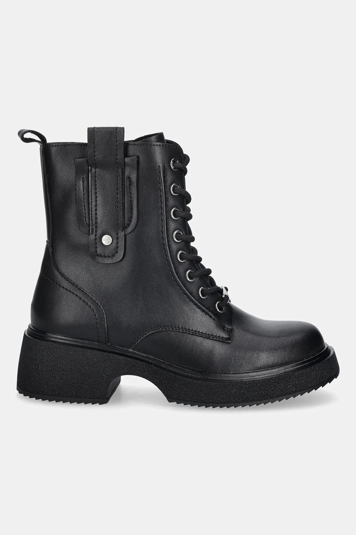 Kožené workery GOE SS2N4125.BLACK čierna ZW25