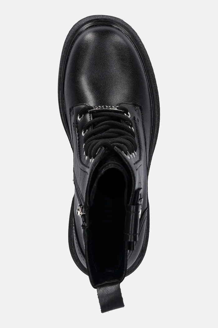 Kožené workery GOE čierna SS2N4125.BLACK