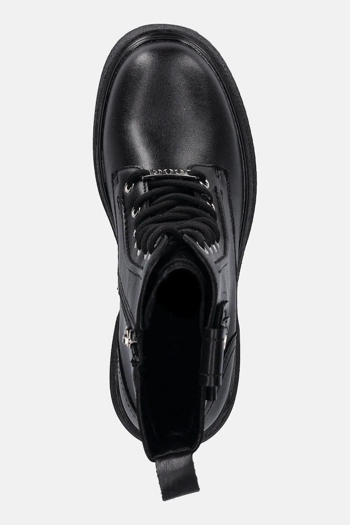 Kožené workery GOE čierna SS2N4125.BLACK