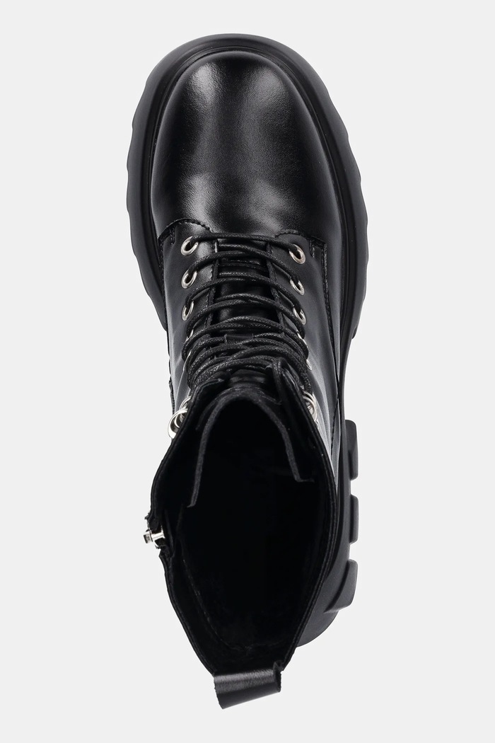 Kožené workery GOE čierna SS2N4131.BLACK