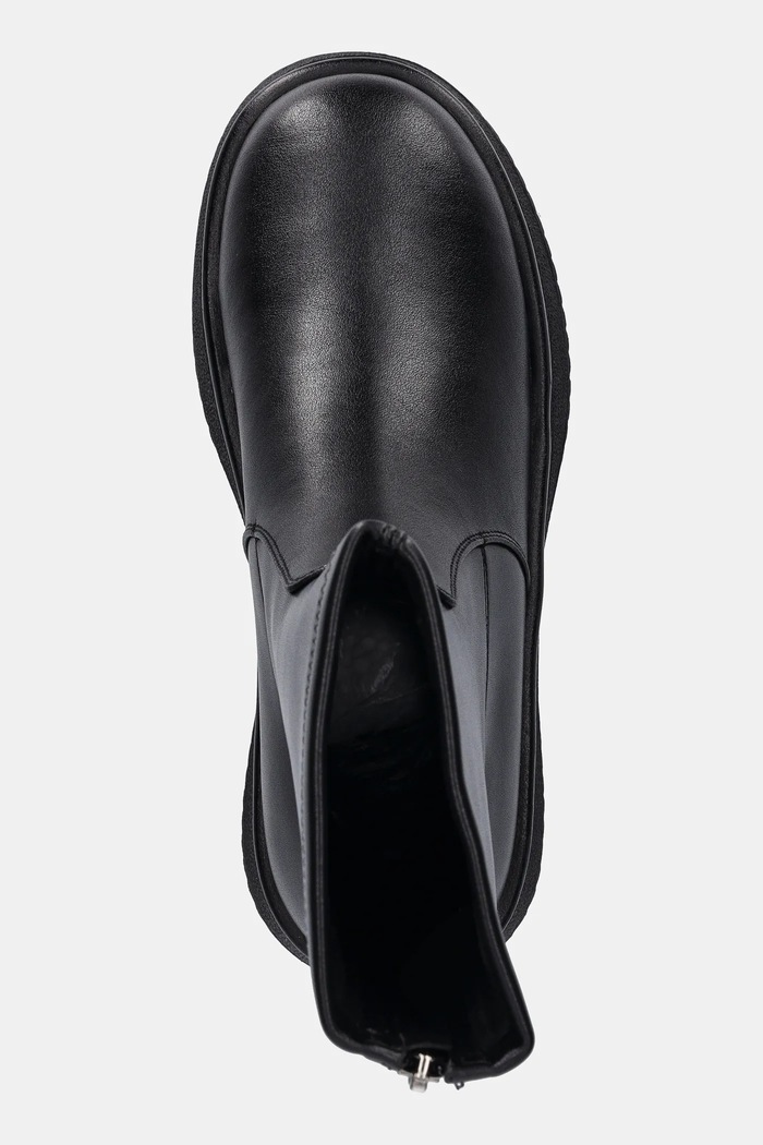 Kožené členkové topánky GOE čierna SS2N4142.BLACK