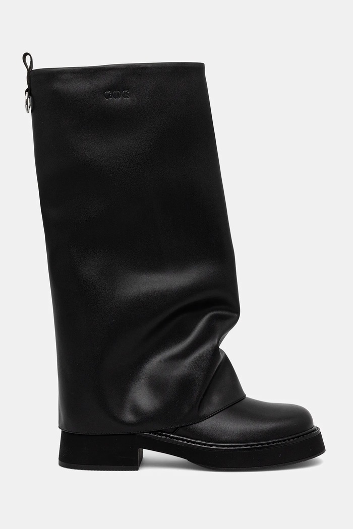 Kožené čižmy GOE SS2N4400.BLACK čierna ZW25