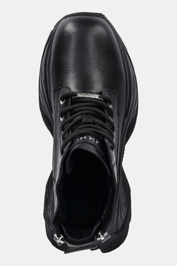 Kožené tenisky GOE čierna SS2N4301.BLACK