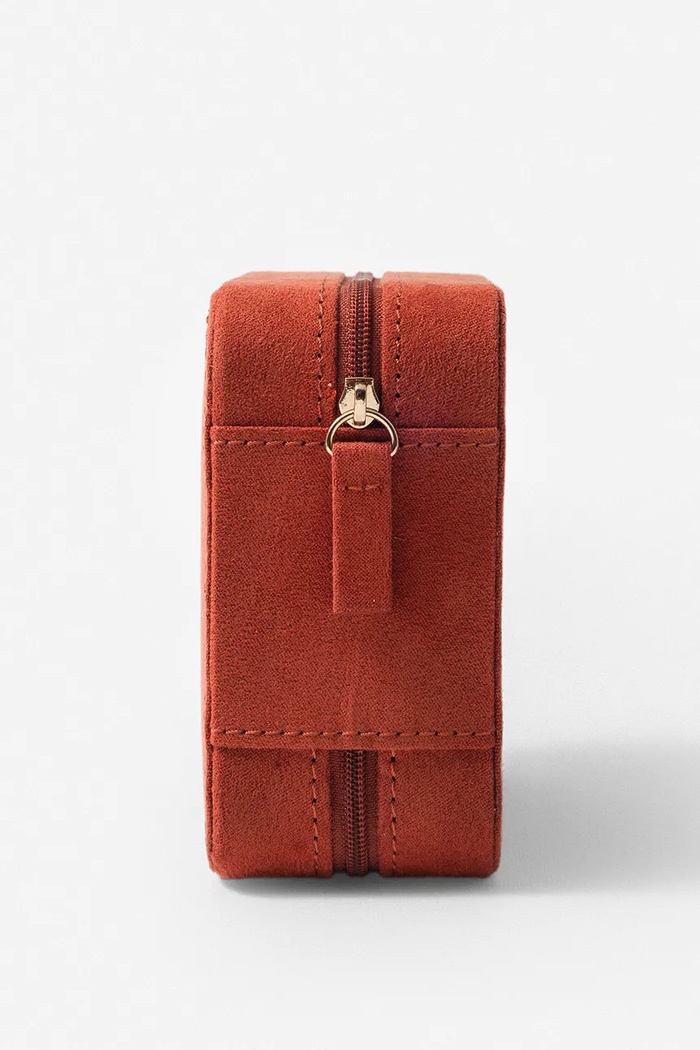 ANIA KRUK cofanetto per gioielli 11,2 × 11,2 × 5,8 cm AWTEA0025 rosso