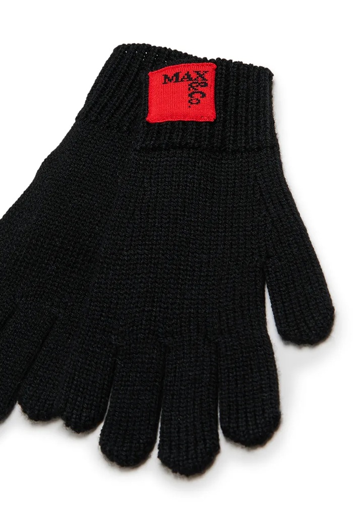 Max&Co. Γάντια παιδικά με μαλλί MAXN2F GLOVE MX0243.MX048 μαύρο ZW25