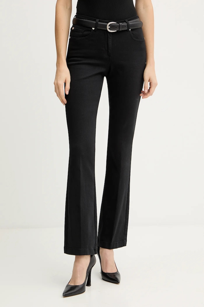 Silvian Heach jeans WHITAKER negru GPA25023JE