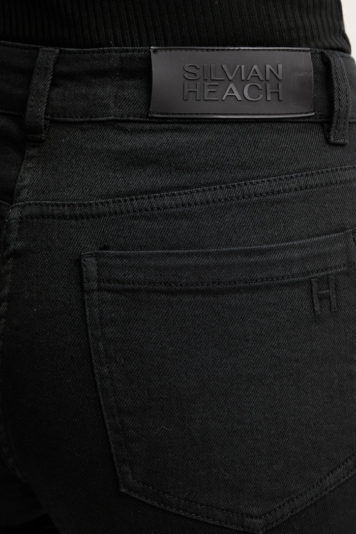 Silvian Heach jeans WHITAKER negru GPA25023JE