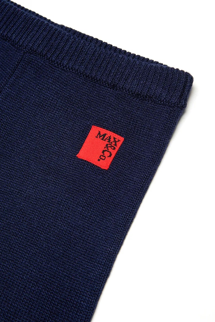 Dječje hlače s dodatkom vune MAX&Co. MAXP33F TROUSERS mornarsko plava MX0257