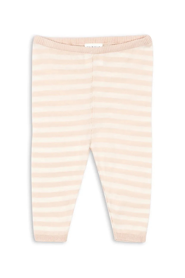 Detské bavlnené nohavičky Fanga Fontana VENTI KNIT PANTS GOTS bavlna béžová FA100014