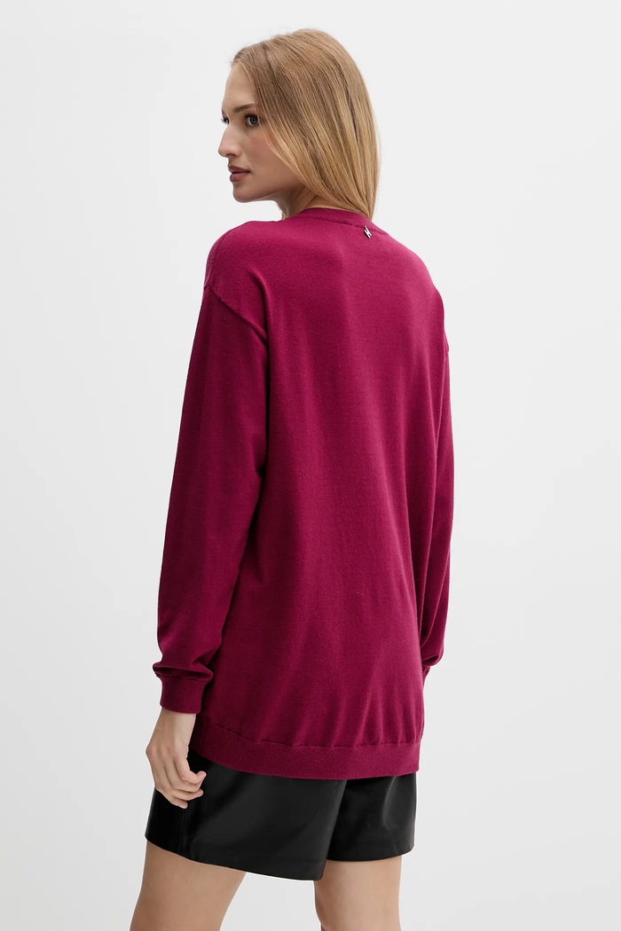 Abbigliamento Silvian Heach maglione BENITEZ GPA25553MA granata