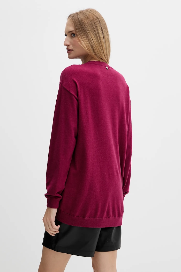 Abbigliamento Silvian Heach maglione BENITEZ GPA25553MA granata