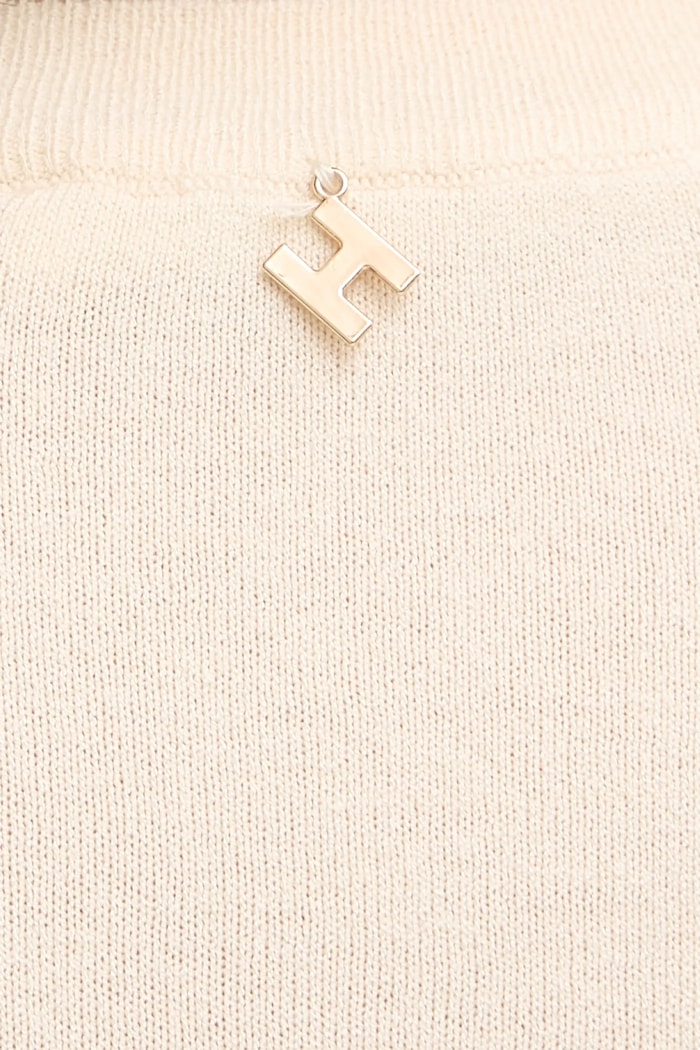 Silvian Heach t-shirt ATLAM GPA25040MA beżowy