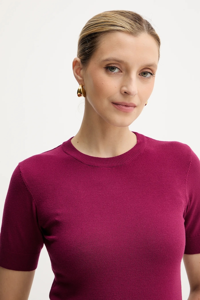 Silvian Heach t-shirt ATLAM rosa GPA25040MA