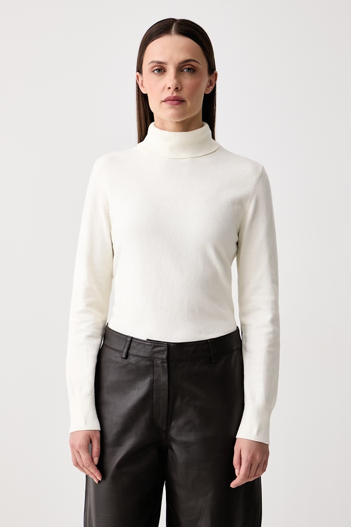 Marc O'Polo Sweter damski z bawełną beżowy 5000007462