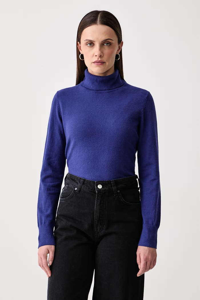 Marc O'Polo Sweter damski z bawełną fioletowy 5000007462