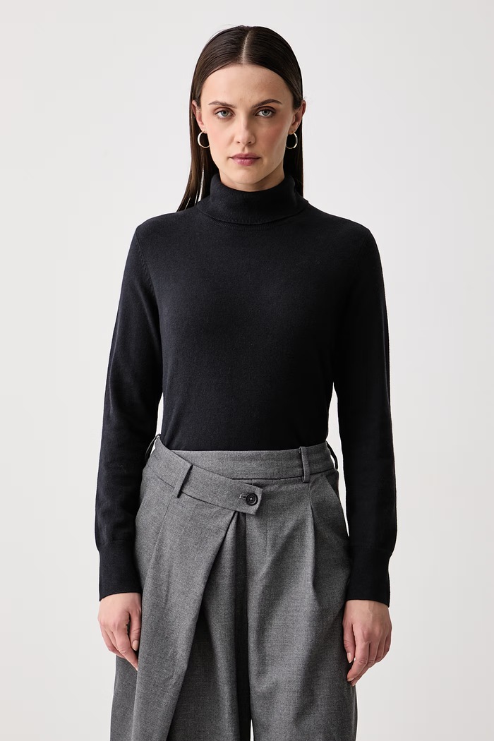 Marc O'Polo Sweter damski z bawełną czarny 5000007462
