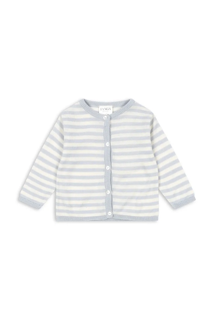 Fanga Fontana Kardigán pre bábätká Fanga Fontana VENTI KNIT CARDIGAN GOTS modrá FA100058