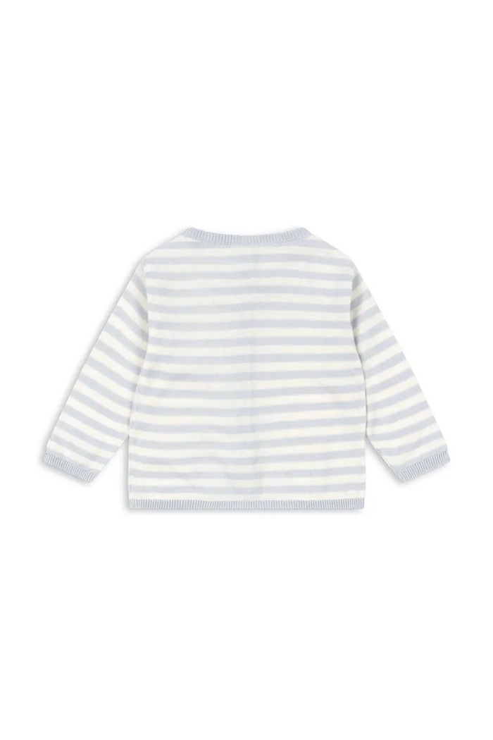 Fanga Fontana Kardigán pre bábätká Fanga Fontana VENTI KNIT CARDIGAN GOTS FA100058 modrá ZW25