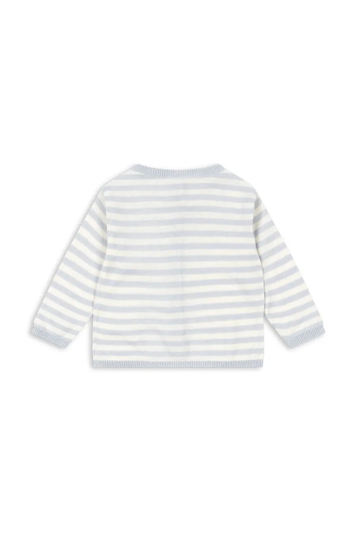 Fanga Fontana Kardigán pre bábätká Fanga Fontana VENTI KNIT CARDIGAN GOTS FA100058 modrá ZW25