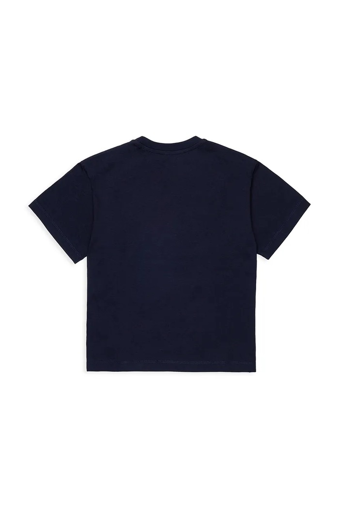 Detské bavlnené tričko MAX&Co. MAXT1F T-SHIRT MX0005.MX057 tmavomodrá SS26