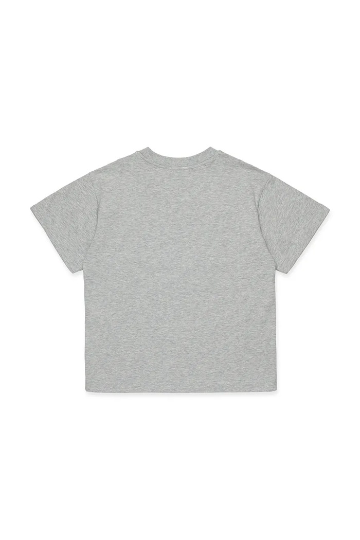 Dievča Detské bavlnené tričko MAX&Co. MAXT1F T-SHIRT MX0005.MX057 sivá