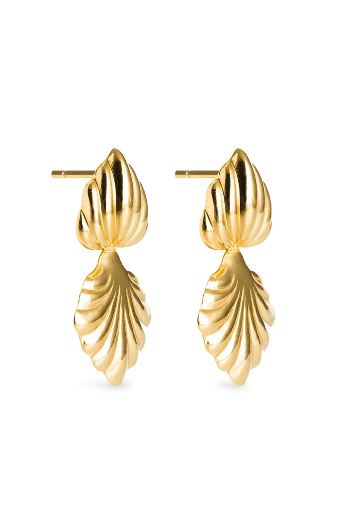 ANIA KRUK Kolczyki damskie srebrne pozłacane VINTAGE złoty SSIKS1250Z