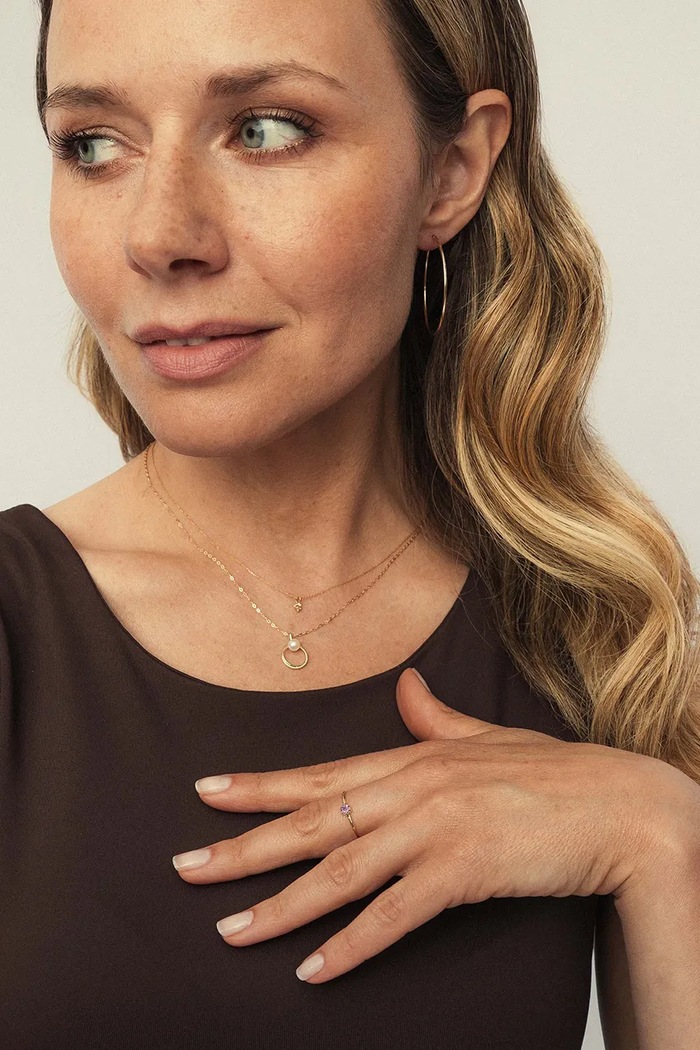 Náušnice dámské zlaté SOFT ANIA KRUK ZALKZ1490 zlatá
