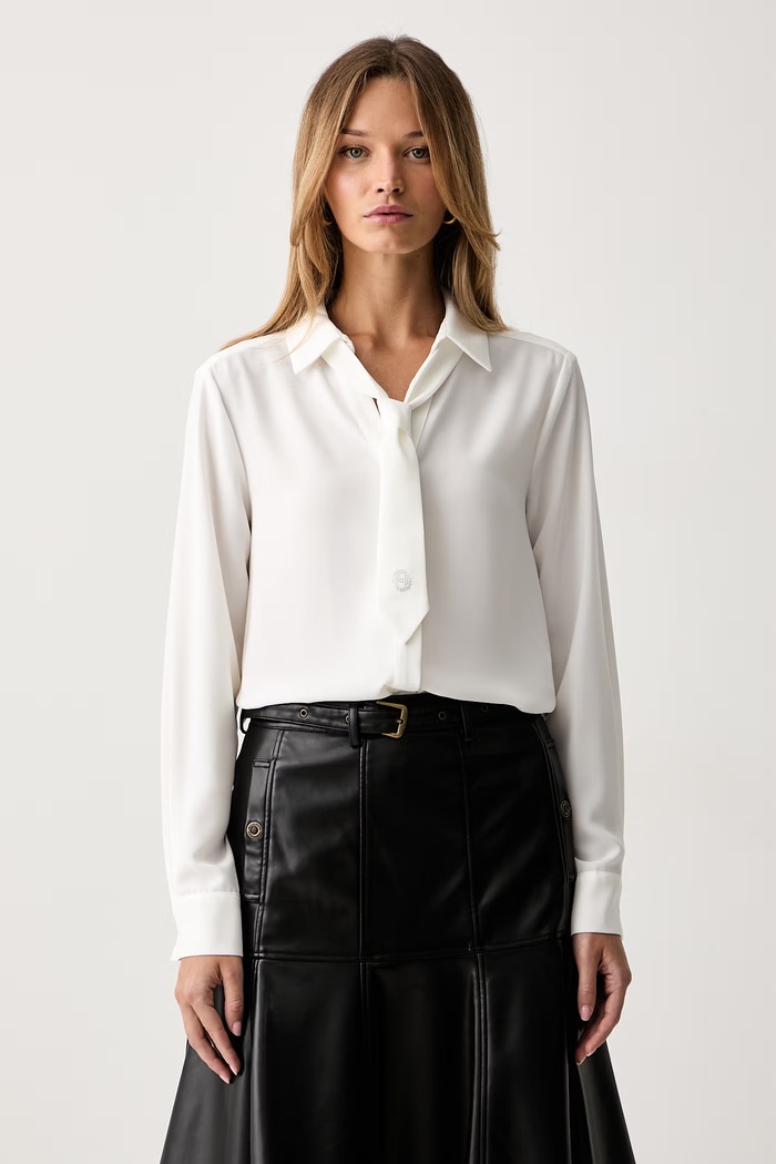 Silvian Heach koszula damska DRATU beżowy GPA26158BL