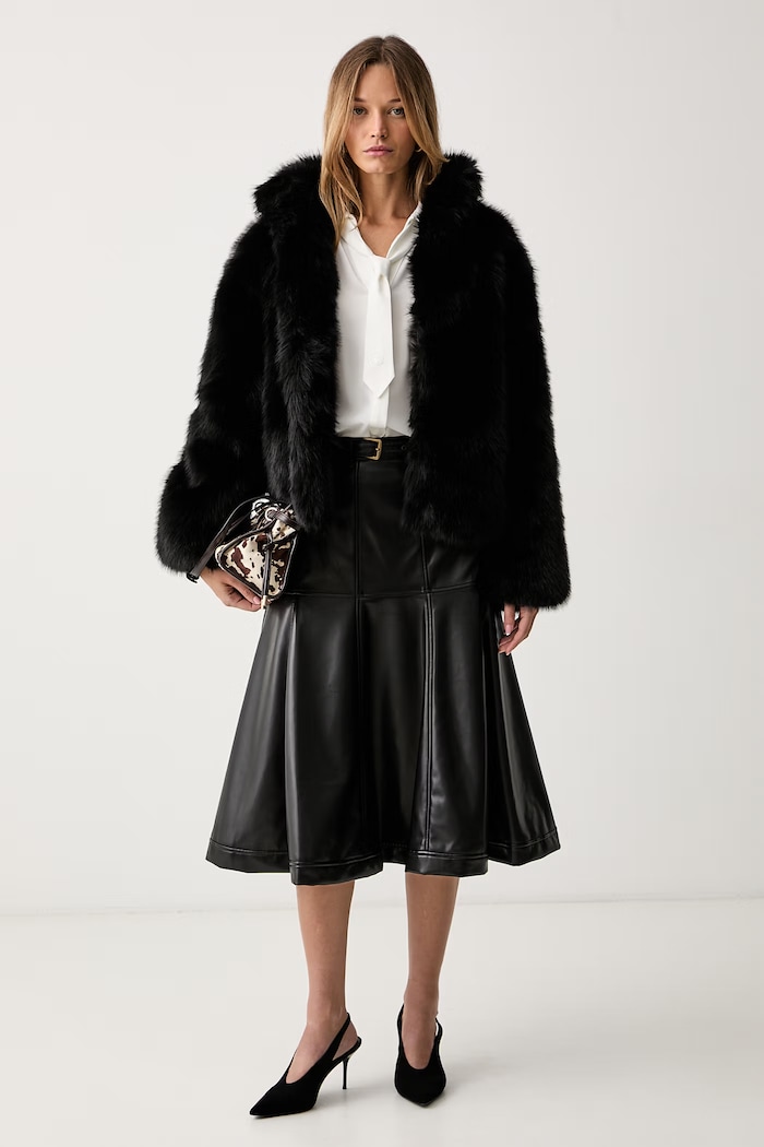 Silvian Heach μεταβατικό μπουφάν γυναικείο UNNAT GPA26073PL μαύρο ZW26