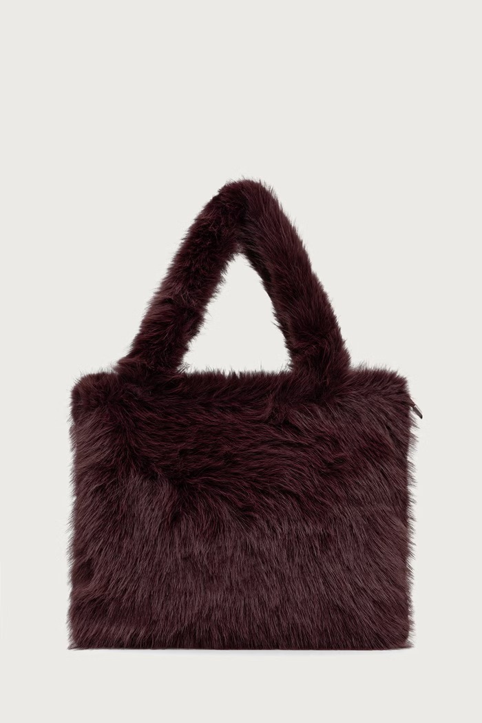 Bomboogie Torebka tote damska bordowy WW9926FRL6