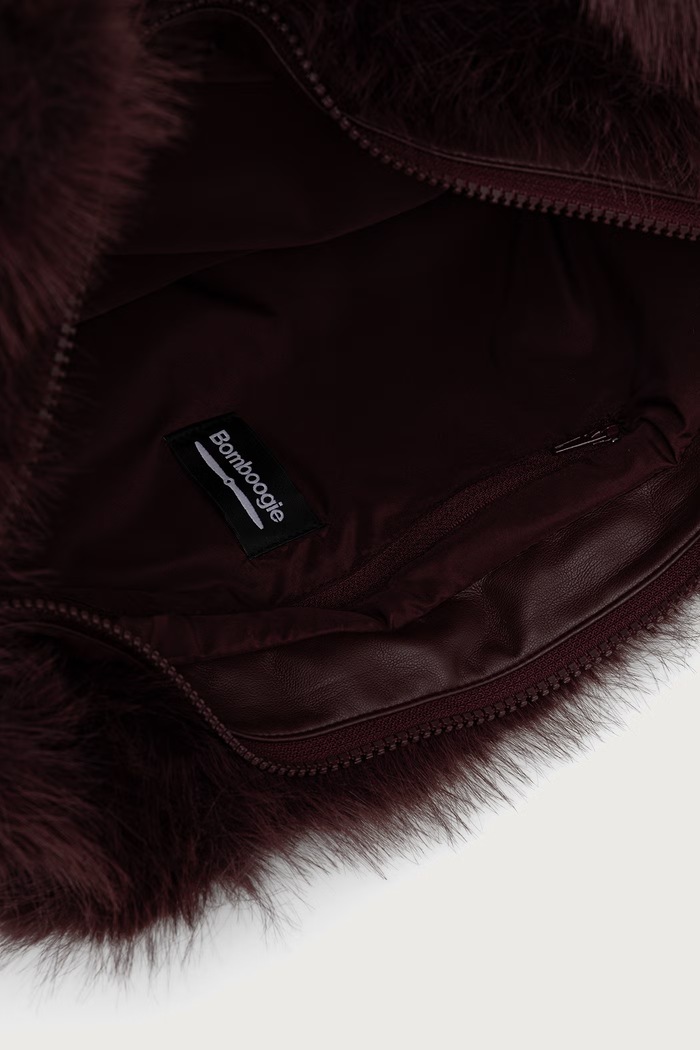 Torebka tote damska Bomboogie bordowy WW9926FRL6