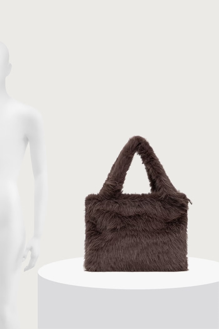 Torebka tote damska Bomboogie brązowy WW9926FRL6
