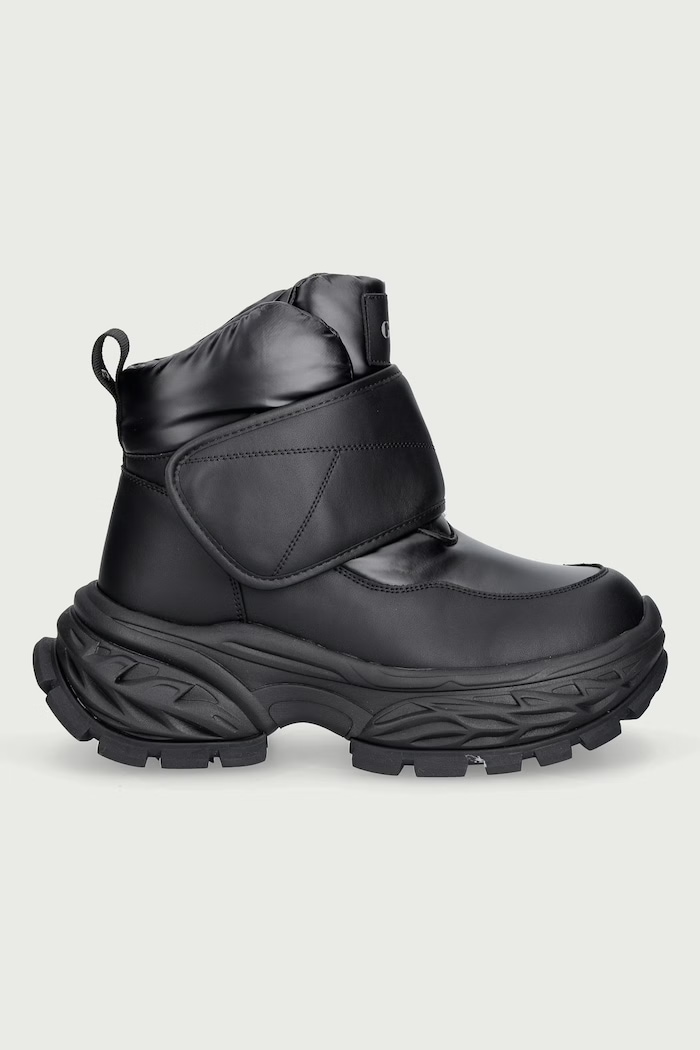 Goe Botki damskie UU2N4923.BLACK czarny ZW26