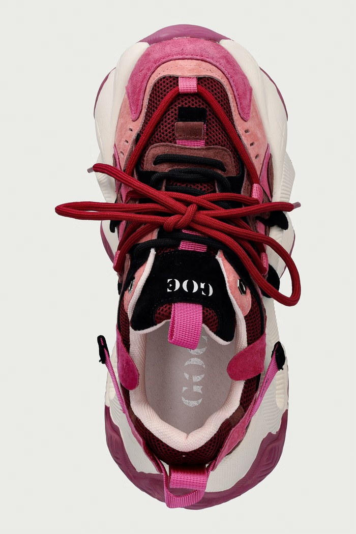 Goe sneakersy damskie różowy UU2N4909.PINK
