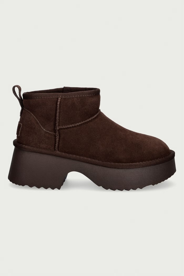 Goe Botki damskie skórzane UU2N4300.DK.BROWN brązowy ZW26