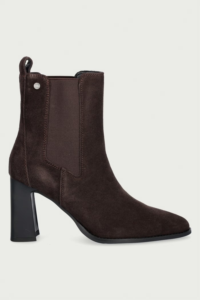 Goe Botki damskie nubukowe UU2N4239.BROWN brązowy ZW26