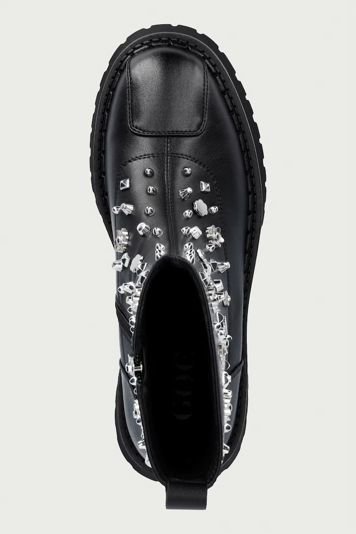 Botki damskie Goe UU2N4131.BLACK czarny