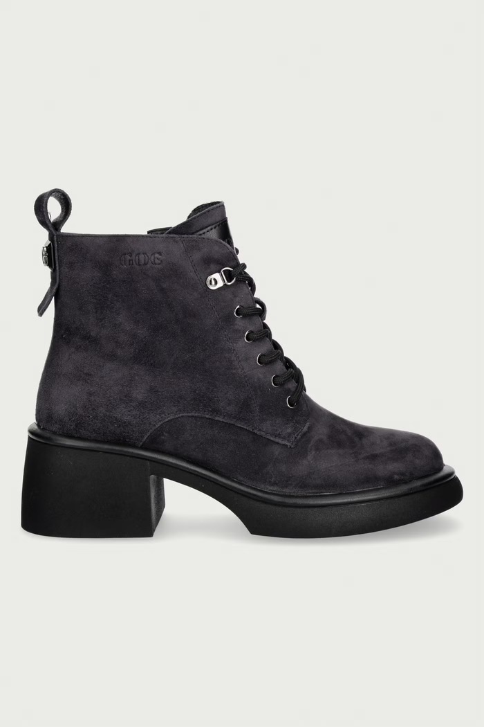 Goe Botki damskie UU2N4121.GREY granatowy ZW26