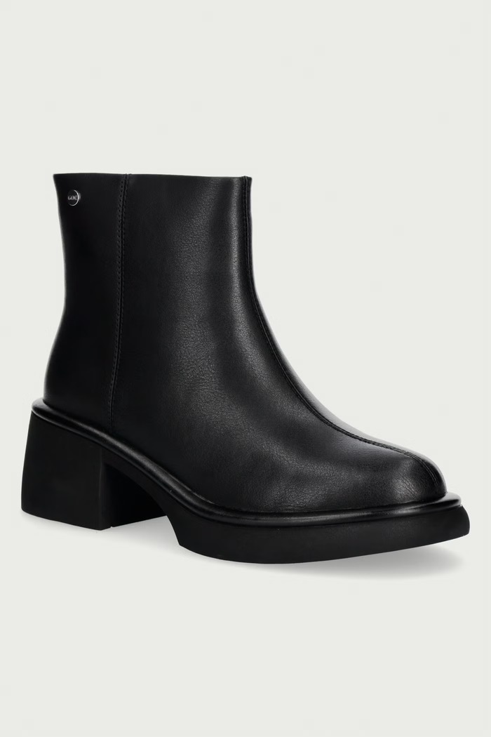 Goe Botki damskie skórzane czarny UU2N4119.BLACK