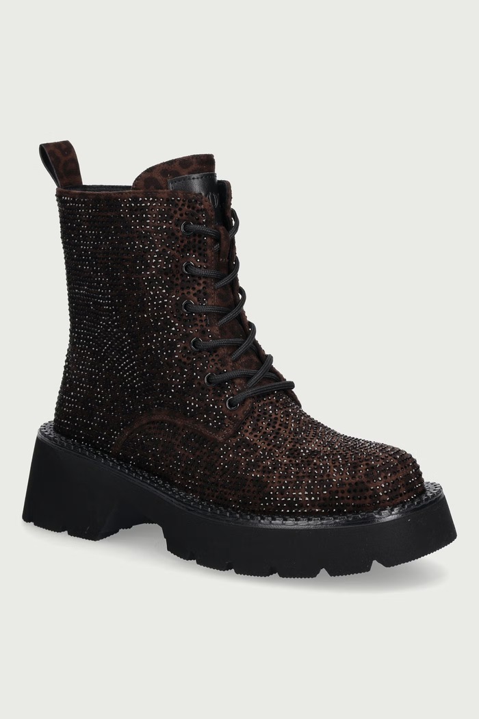 Goe Workery damskie zamszowe brązowy UU2N4116.BROWN