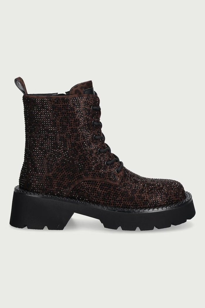 Goe Workery damskie zamszowe UU2N4116.BROWN brązowy ZW26