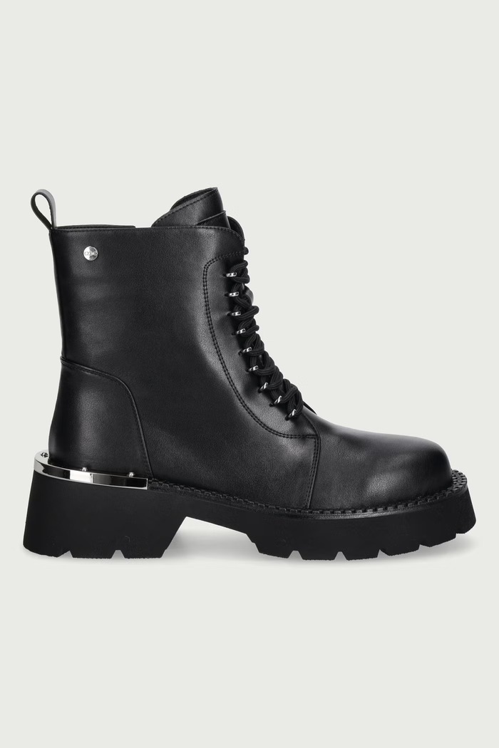 Goe Workery damskie skórzane UU2N4114.BLACK czarny ZW26