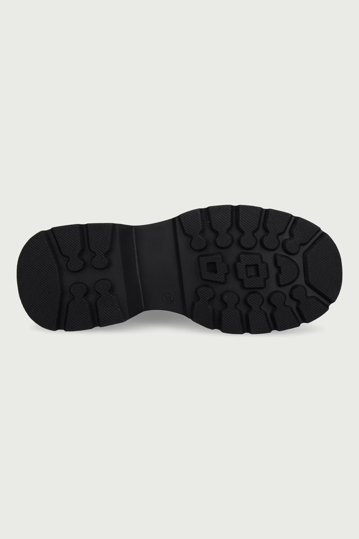 Workery damskie skórzane Goe czarny UU2N4114.BLACK