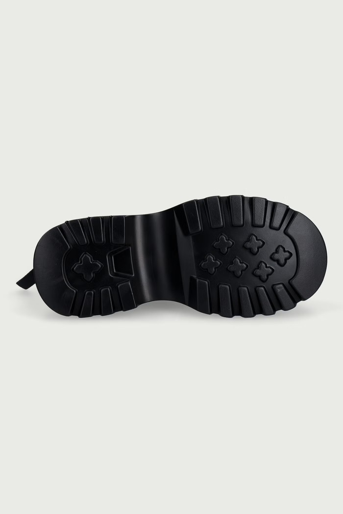 Botki damskie skórzane Goe czarny UU2N4103.BLACK