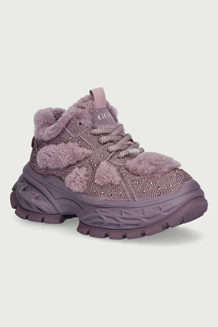 Goe Sneakersy damskie fioletowy UU2N4019.VIOLET