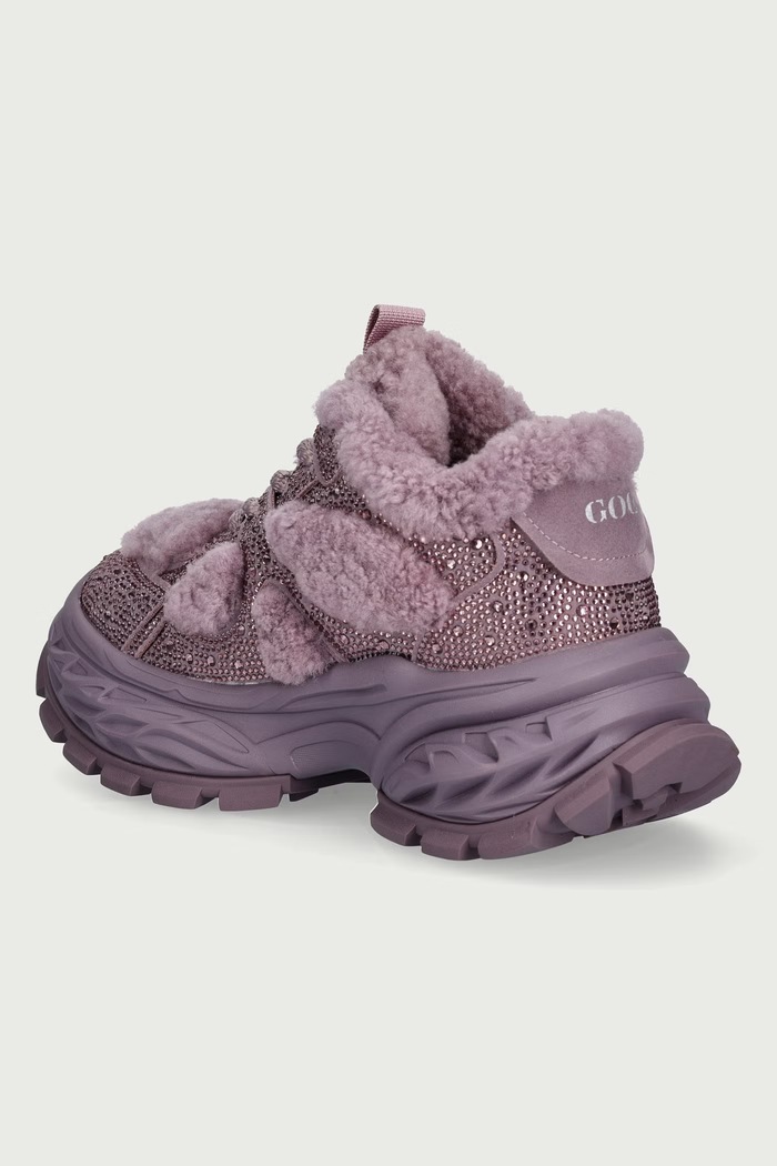 Obuwie Goe Sneakersy damskie UU2N4019.VIOLET fioletowy