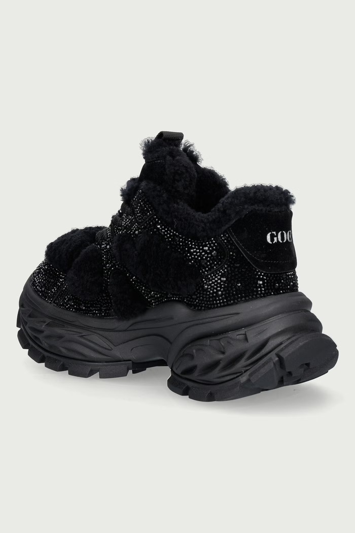 Obuwie Goe Buty damskie skórzane UU2N4018.BLACK czarny
