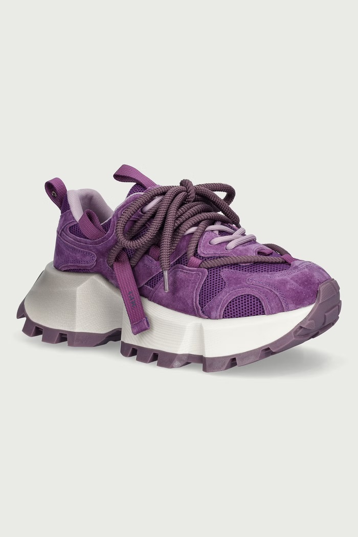 Goe Sneakersy damskie fioletowy UU2N4013.VIOLET