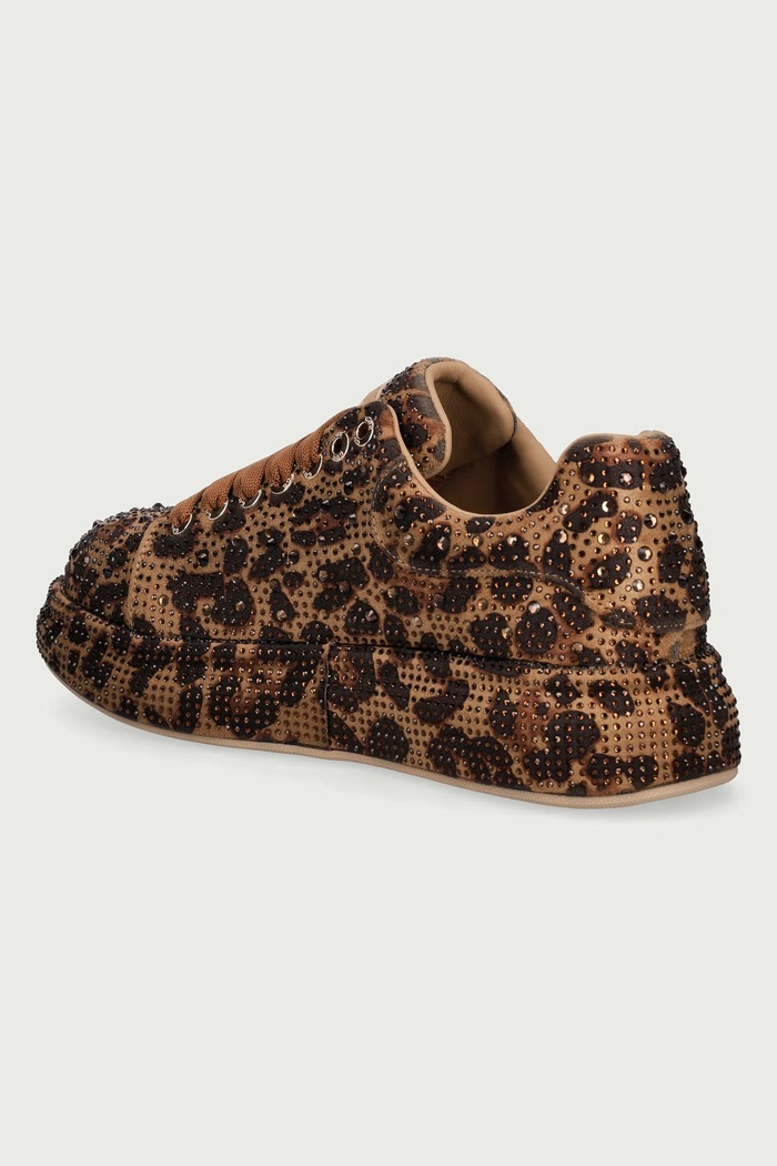 Obuwie Goe Sneakersy damskie UU2N4009.BEIGE brązowy